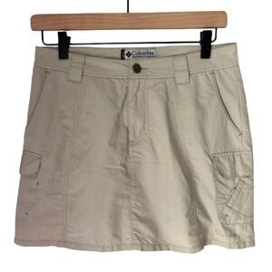Columbia Athletic Wear Khaki Cargo Hiking /Tennis /Pickleball/Golf Skort 6 #A